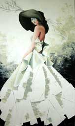 Vivienne - Acrylic on canvas - image size 60" x 36"
