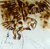 PHEAR - ink on Arches paper  image size 32" x 32"