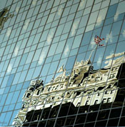 5TH & W.58TH NYC   - Oil on canvas - 36 inches x 36 inches