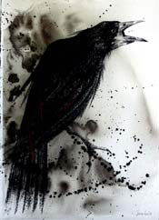 Master Gallowstree - ink and charcoal on Arches paper  - 30 inches x 20 inches
