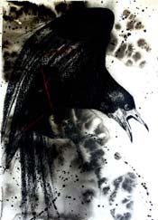 Master Gaunt - ink and charcoal on Arches paper  - 30 inches x 20 inches